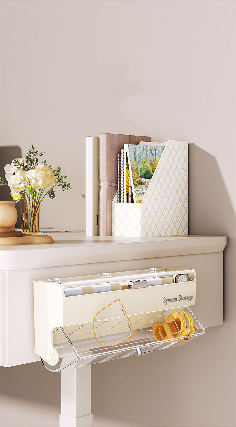 Storage box Wall hanging box Multifunctional wall-mounted storage box Finishing box Underwear socks wardrobe side drawer