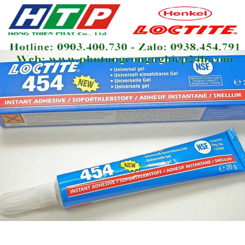 Thông tin kỹ thuật keo loctite 454 - 20gr