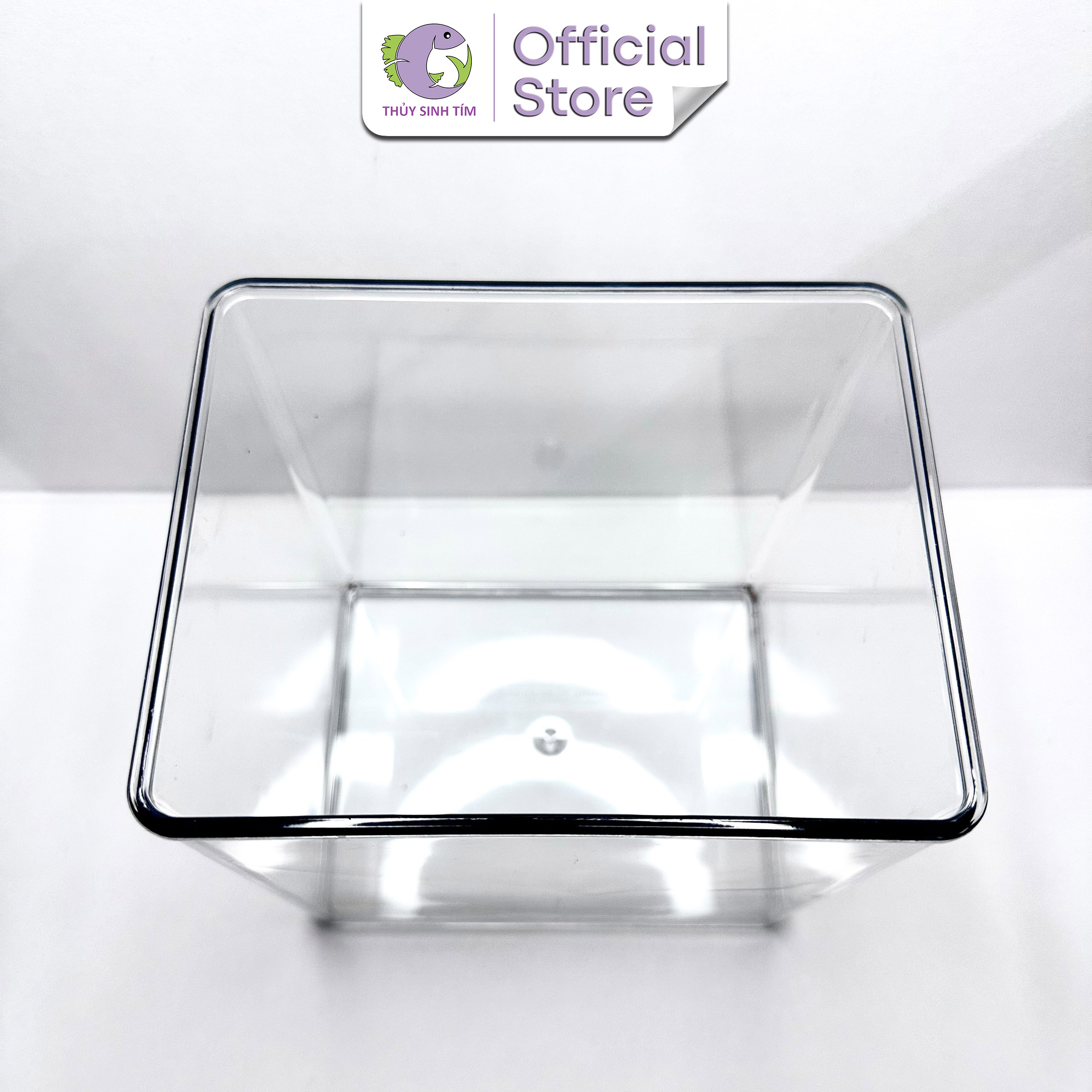Bể Acrylic Siêu Trong 15x12x15 (Bể Cá Cảnh, Bể Thủy Sinh Mini Để Bàn)