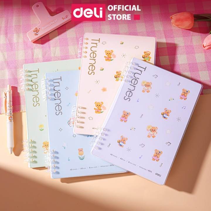 Sổ Còng BUTTERBEAR x Deli Bìa Sổ Còng…