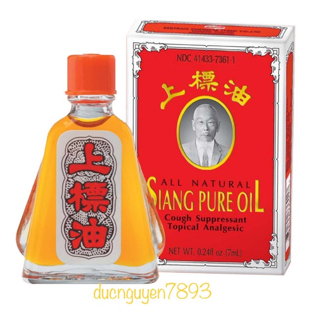 ( HCM ) DẦU GIÓ VÀNG THÁI LAN SIANG PURE