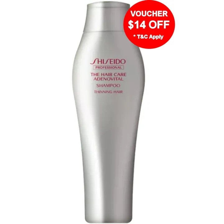 Thinning Hair Shampoo Shiseido Professional 250ml The Hair Care Adenovital Shampoo Weekend Sale 2 Days Only Lazada Singapore