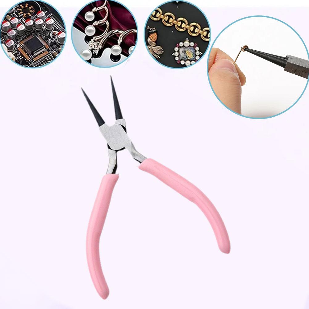 Mini Non-slip Hand Pliers Multi-function Manual Round Nose Tool Small Pliers Pliers A0M5