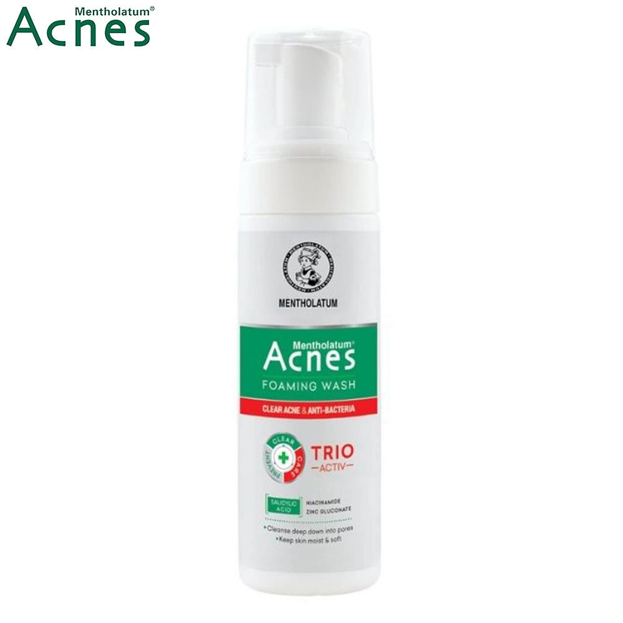 Rohto Acnes Medical Soft Cleansing Foam – Sanfter Reinigungsschaum Gegen Unreinheiten, 160 Ml