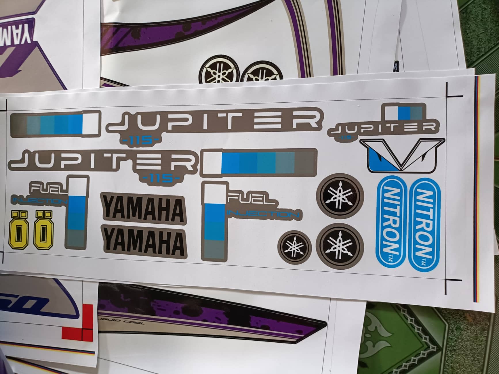 Tem rời jupiter fi 2022 xe xám