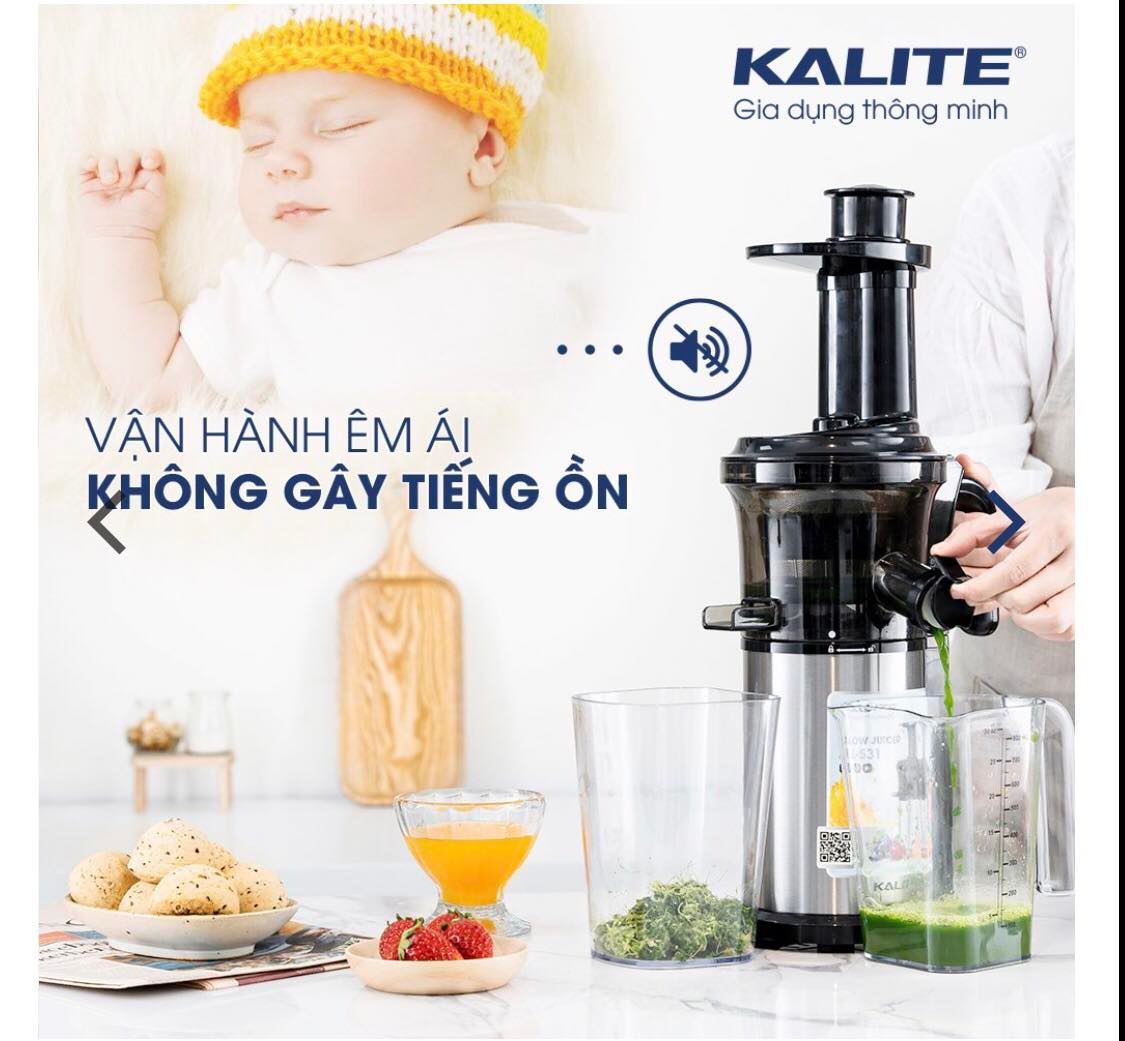[BẢO HÀNH 12 THANG] Máy ép chậm KALITE KL-531