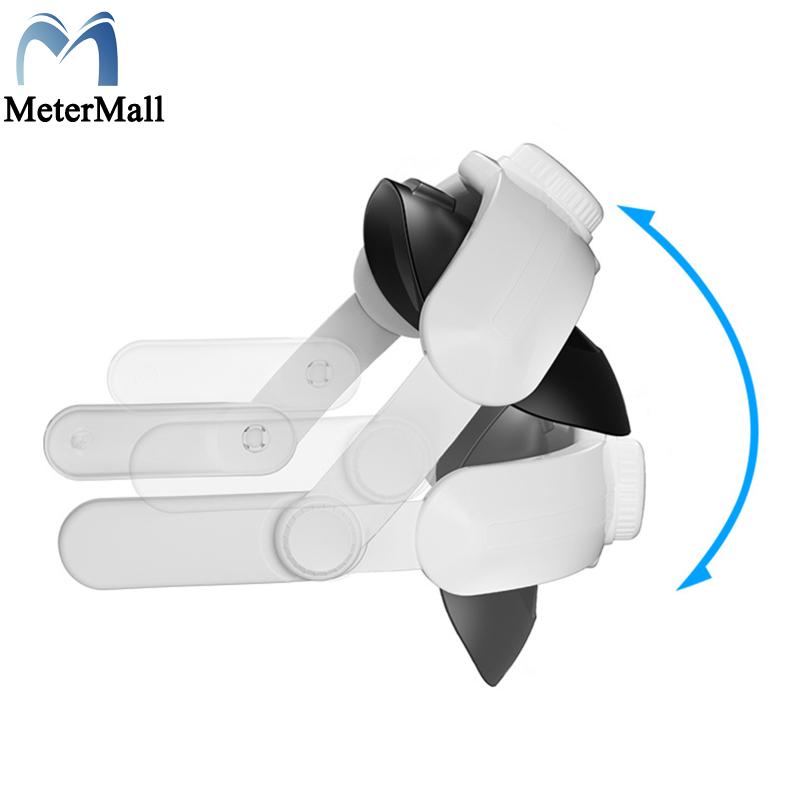 Dây đeo đầu cao cấp thay thế chơi game VR phụ kiện đa có thể điều chỉnh góc độ tương thích cho Meta Quest 3 tai nghe VR