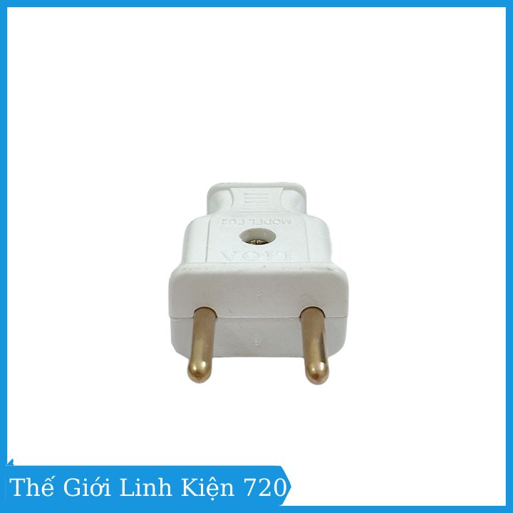 Phích cắm điện 2 chấu  LIOA 250V/10A