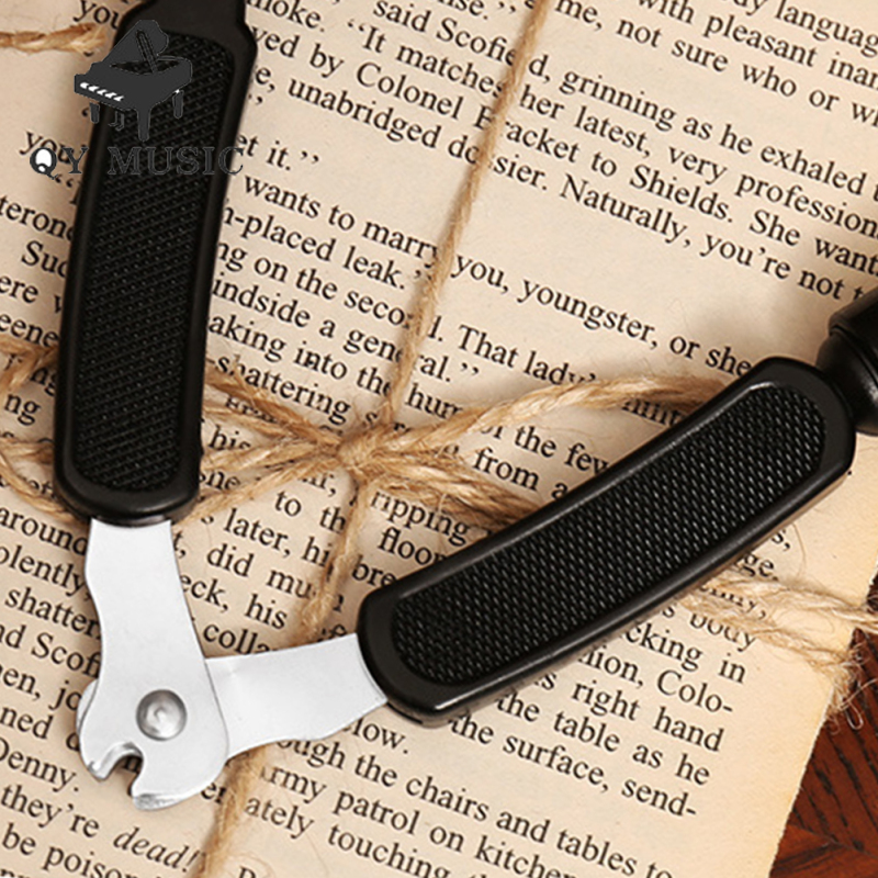 3 in 1 Multifunction Guitar Accessories Guitar Peg String Winder + String Pin Puller + String Cutter