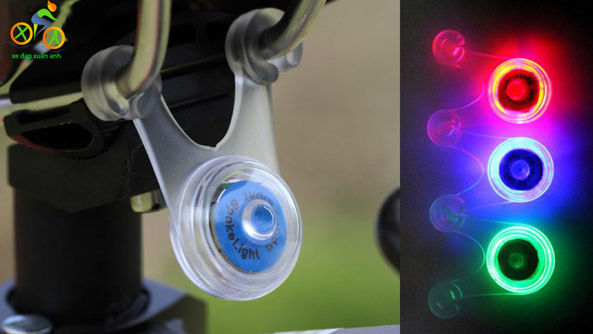 [Xe Đạp Xuân Anh] Đèn LED 3 chế độ gắn yên xe đạp chống nước