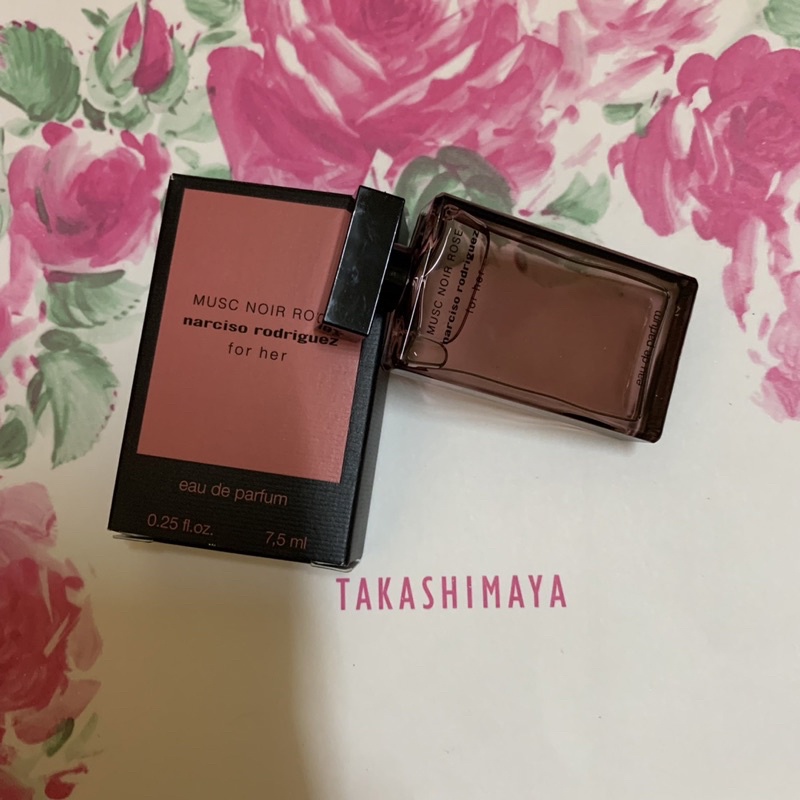 Nước hoa Mini Narciso Musc Noir Rose for her edp 7.5ml (Dạng chấm)