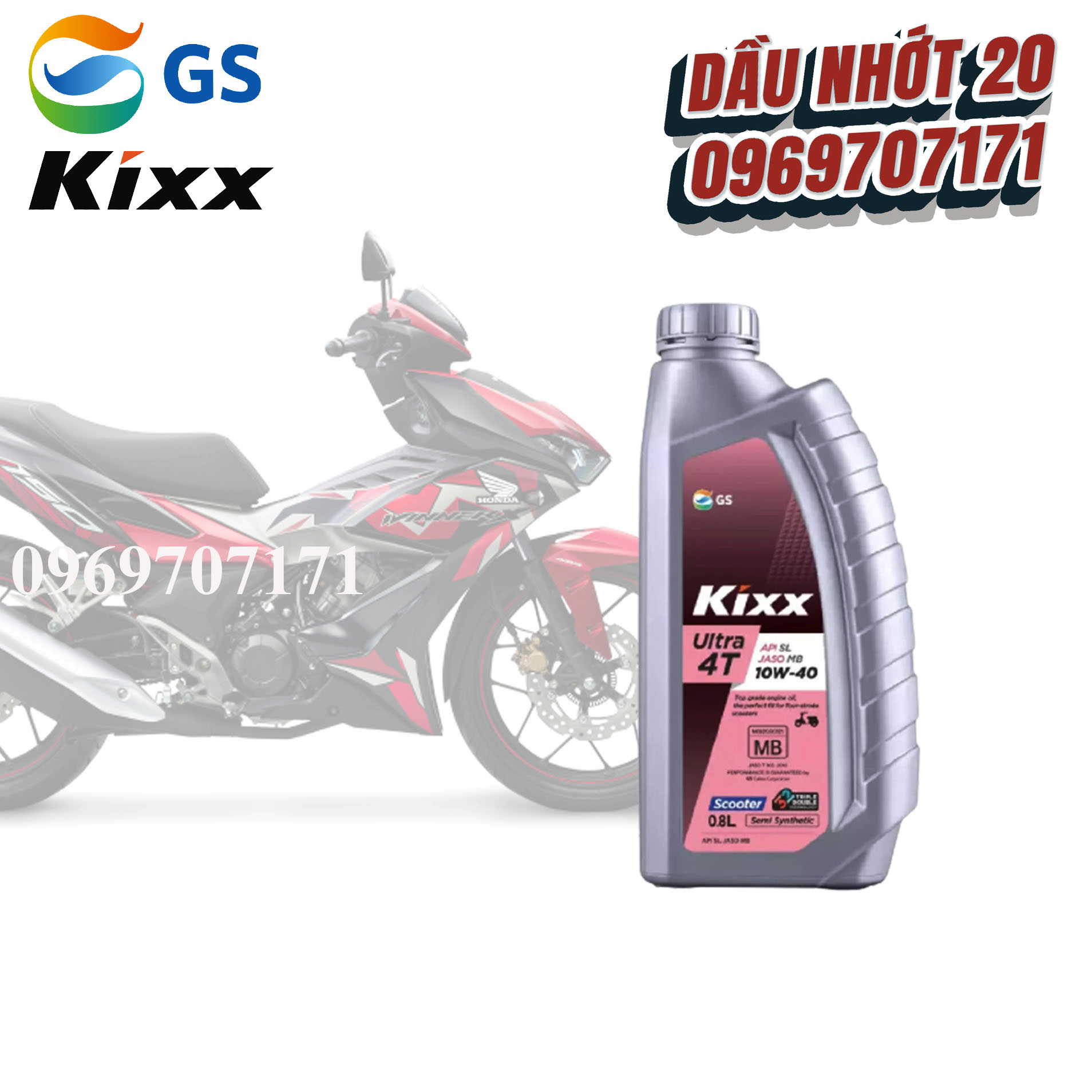 Combo nhớt kixx 10w40 + nhớt lap kixx , nhớt tay kixx 10w40 scooter, kixx 10w40 ga , nhớt hộp số kixx