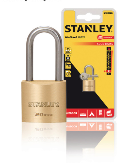 Ổ khoá stanley s742 – 040 khóa càng dài, rộng 20mm