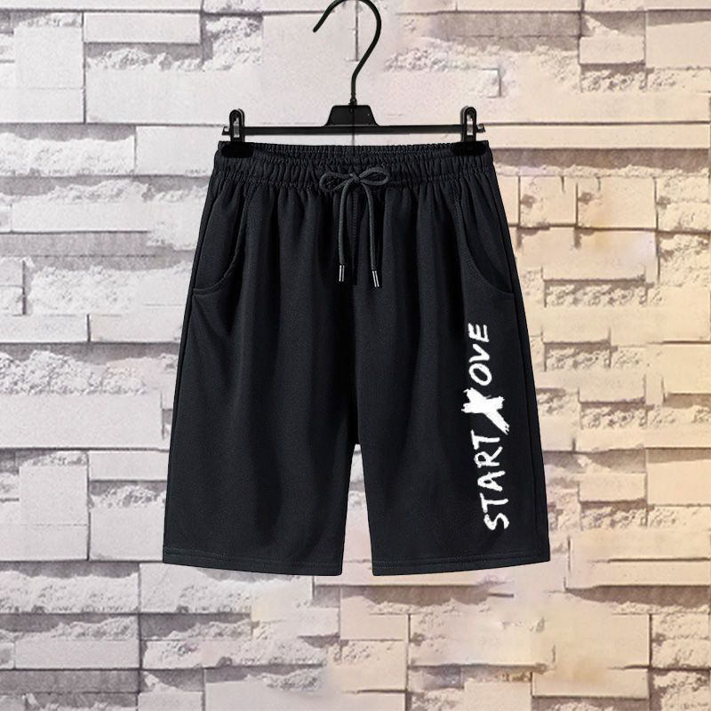 EERSHENSHI Men's shorts-Men's shorts simple printed fashionable casual sports shorts