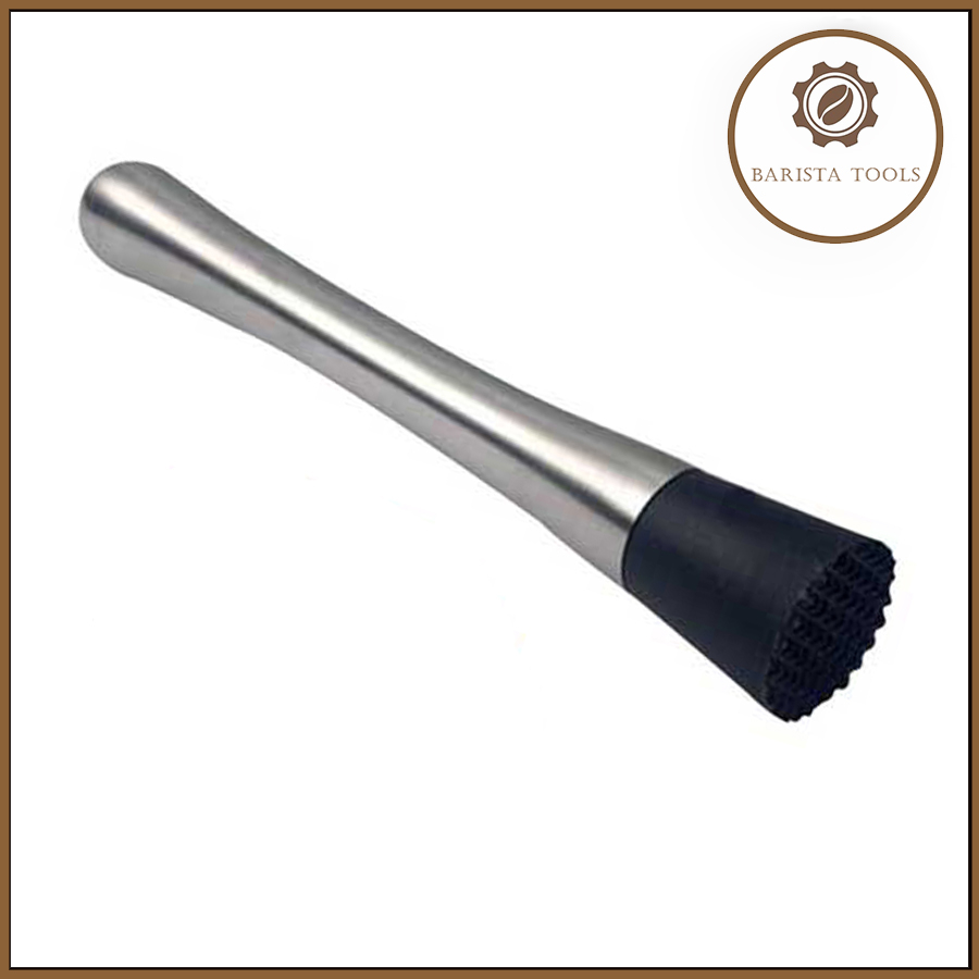 Chày dầm quầy bar inox 21cm | Dụng cụ barista