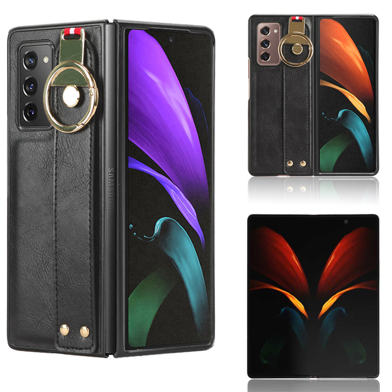Samsung%20Galaxy%20Z%20Fold%202%20Phone%20Case,Wristband%20Strap%20Kickstand,handstrap%20Grip%20Loop%20Strap%20Leather%20Case%20for%20Samsung%20Galaxy%20Z%20Fold%202%20-%20Image%209