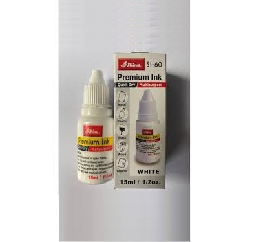 Mực dấu màu trắng Shiny Si-60 (15ml)