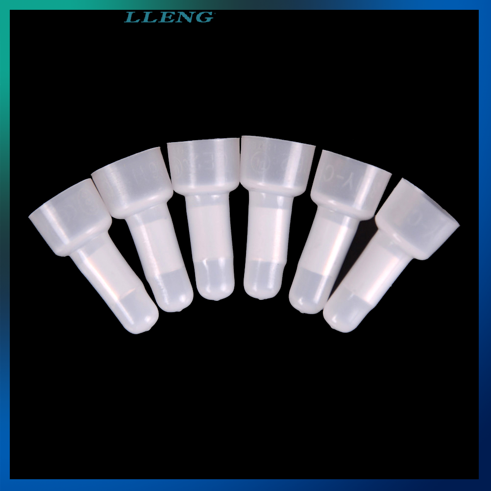 LLENG 100pcs Closed End Crimp Caps Electrical Wire Terminals Connector Cap AWG 16-14