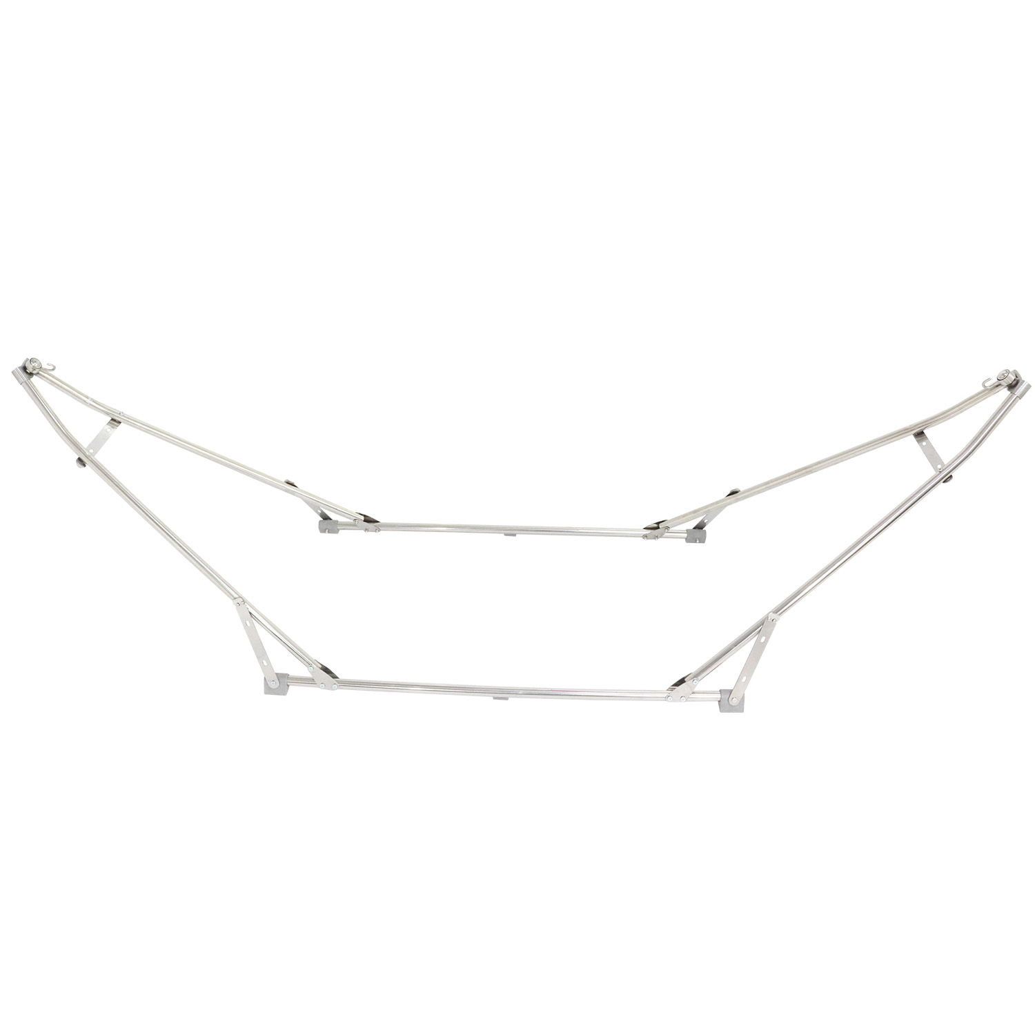 [CHÍNH HÃNG] Khung võng xếp inox cao cấp Prota (tặng 2 bộ móc treo gối + 1 thanh chống tường inox)- Bảo hành 3 năm