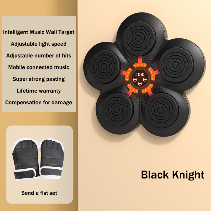 New smart music boxing target decompression beating rhythm boxing trainer sanda fitness bluetooth smart wall target