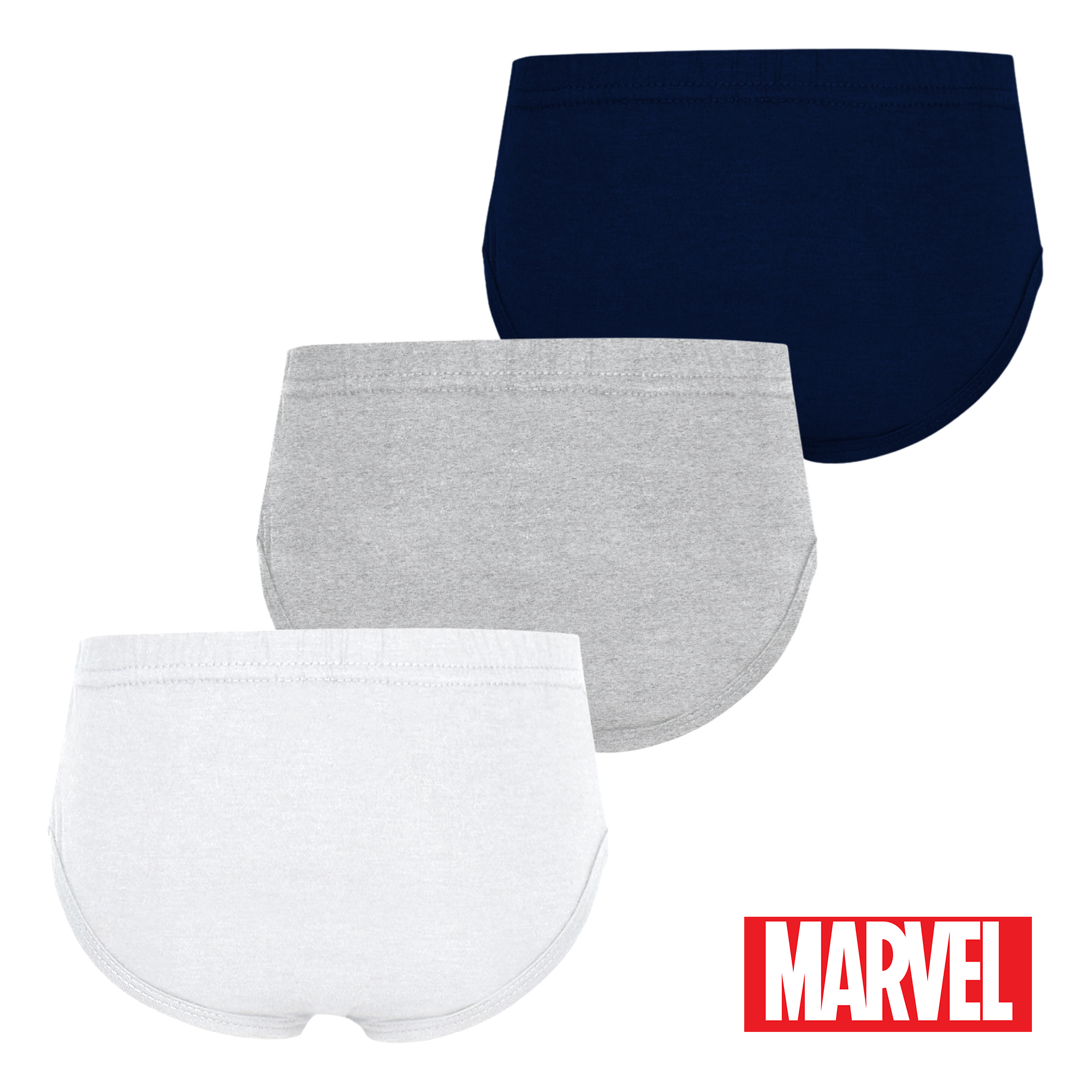 Marvel Spider Man 3-in-1 Pack Bikini Briefs With Graphic Print Boys KIds  Underwear