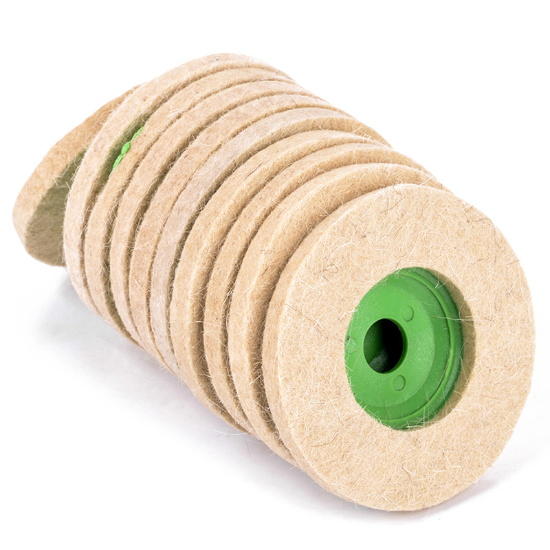 Wool Felt Polishing Grinding Wheel Pad Angle Grinder Buffing Wheels For Metal Marble Glass Ceramics Polishing Wheel
