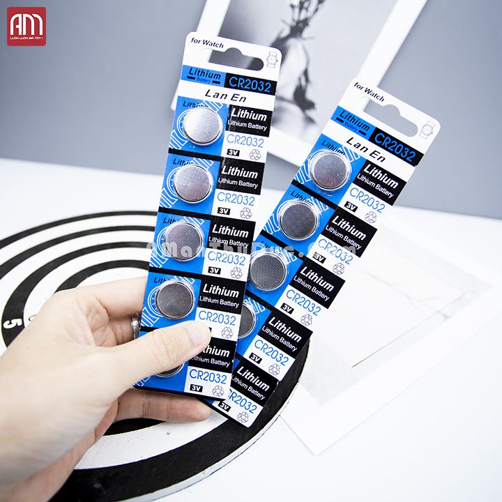 Pin CMOS Dùng Cho { Máy Tính, Laptop, Thiết Bị Điện & Điện Tử } - CR2032 Lithium 3V ( Viên Lẻ)