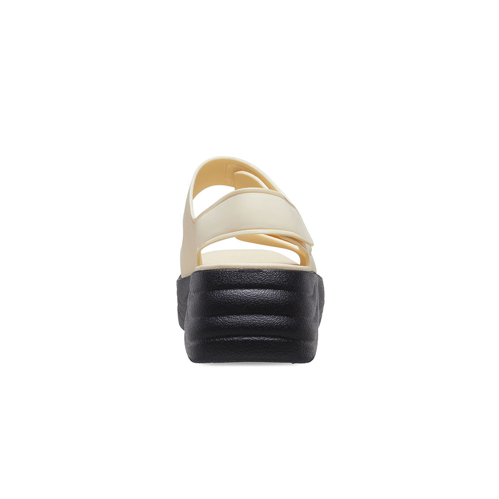 Xăng Đan Nữ Crocs Skyline - Vanilla/Black