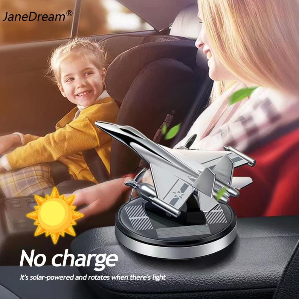 Janedream Xe Năng Lượng Mặt Trời Điện hương liệu nước hoa làm thơm không khí Máy Bay Xoay bình khuếch tán hương liệu Lâu Dài Hương Thơm