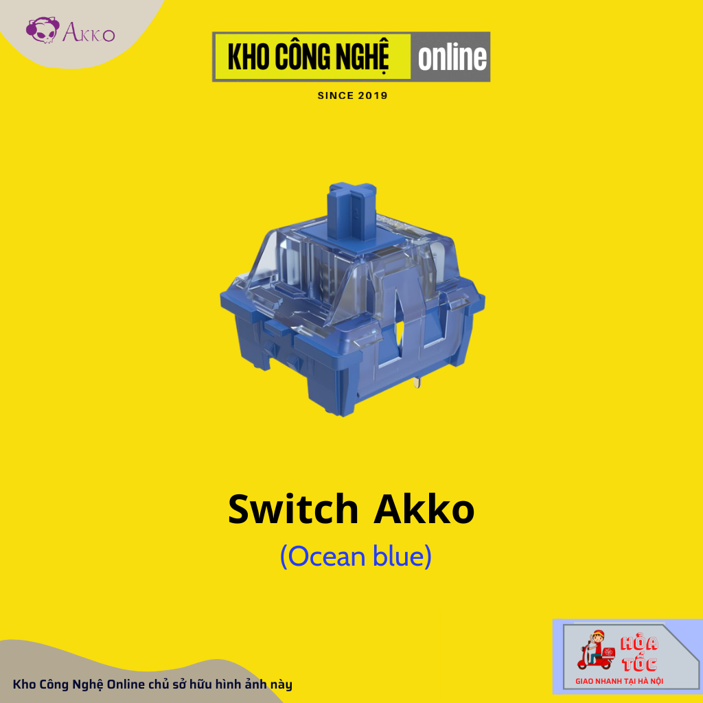 Switch lẻ thay nóng cho bàn phím cơ AKKO switch CS| Jelly switch & TTC switch