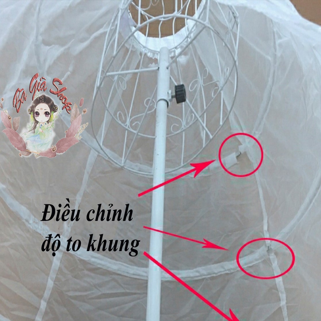 Tùng phồng tùng khung tùng cô dâu dài