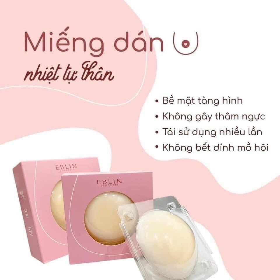 Dán Ti Cao Cấp Ko Lộ Viền Hàn Quốc EBLIN SIÊU MỎNG ( 3 cặp)