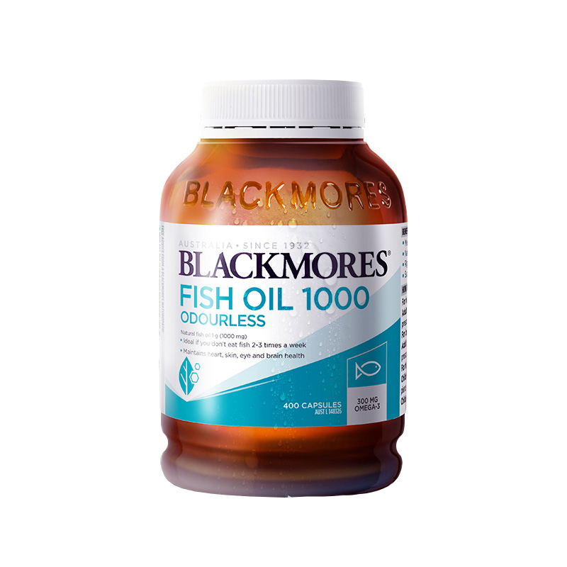 Blackmores antiinflammatory FISH OIL Odourless 1000 natural source of