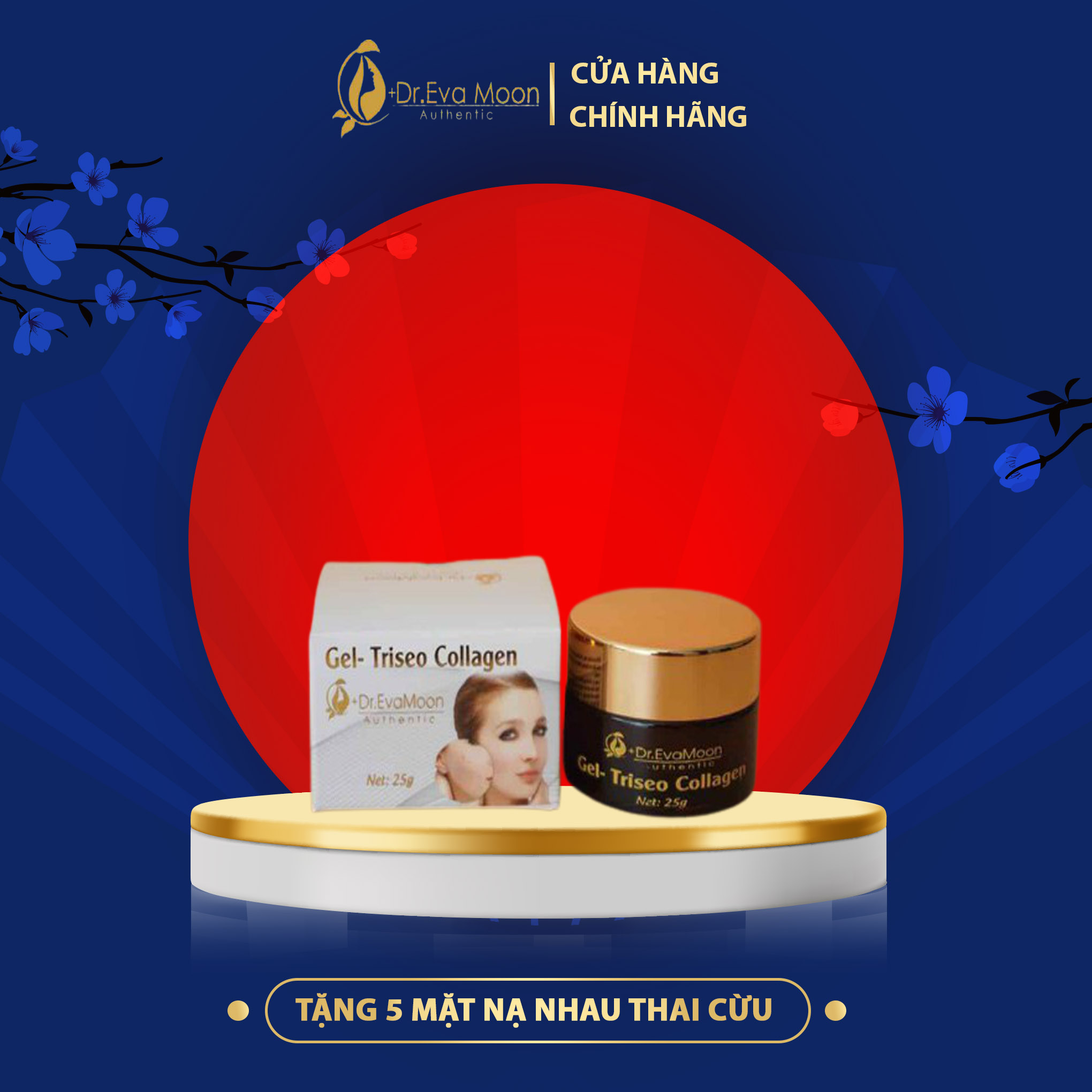 Gel tri sẹo collagen dreva moon - đặc tri sẹo lồi, lõm, rỗ, sẹo lâu năm 25g