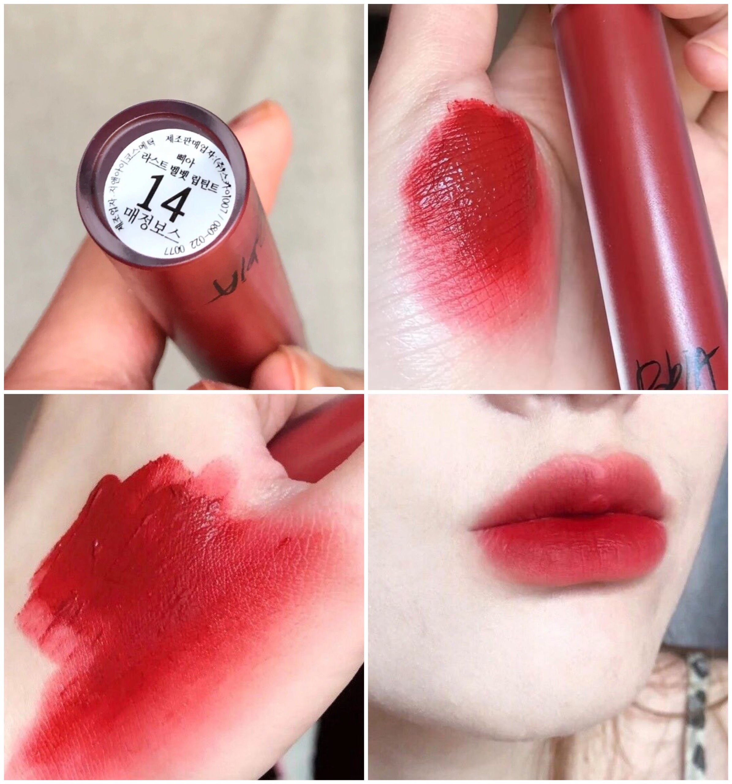 Son kem lì Bbia Last Velvet Lip Tint