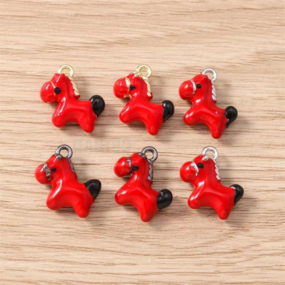 5%20Pcs%20New%20Necklaces%20Charms%20Horse%20Charms%20Pendants%20Keychains%20Parts%20Little%20Horse%20Horse%20Pendant%20Accessories%20Multi-purpose%20Zinc%20Alloy%20Horse%20Keychain%20Pendant%20DIY%20Jewelry%20Making%20-%20Image%202