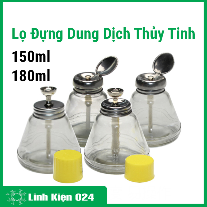 Lọ thủy tinh đựng dung dịch 150ml/180ml