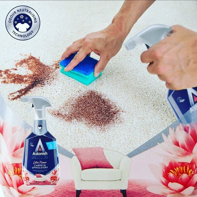 Bình xịt tẩy nỉ thảm Astonish C6720