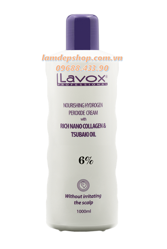 Kem trợ nhuộm - oxy cao cấp lavox 3-6-9-12% - lt