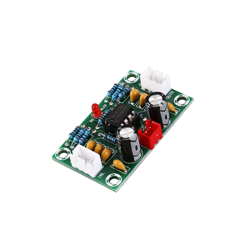 2X Mini Preamp Op Amp Module Amplifier Dual Channel NE5532 Preamplifier ...