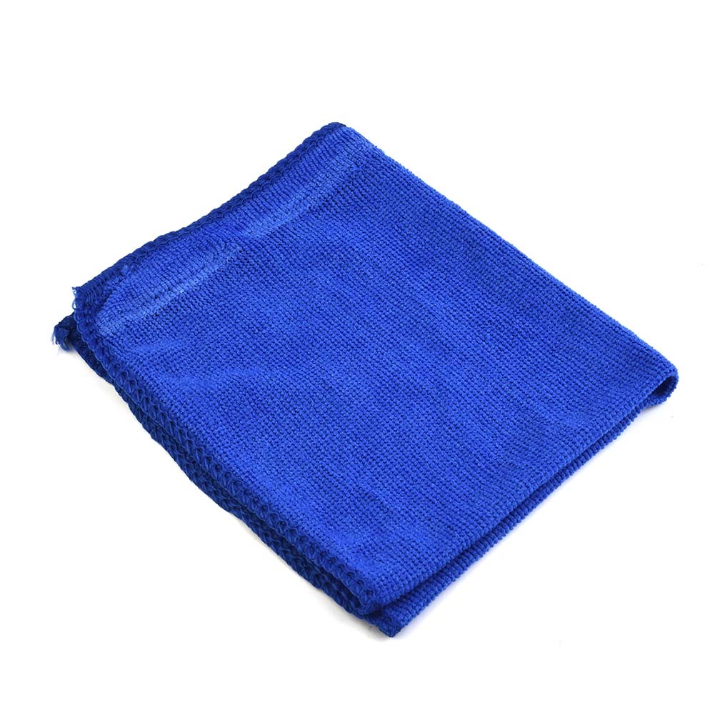 Car Cleaning Towel Fiber Blue Strong Absorbent Cleaning Wipes 30x30cm Practical Towel