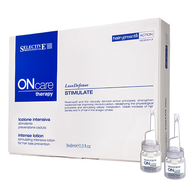 [HCM]Tinh dầu chống rụng kích thích mọc tóc Selective Oncare Stimulate 8mlx8 (ITALY)
