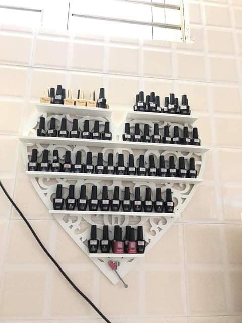 Kệ để Sơn Nail hình trái tim