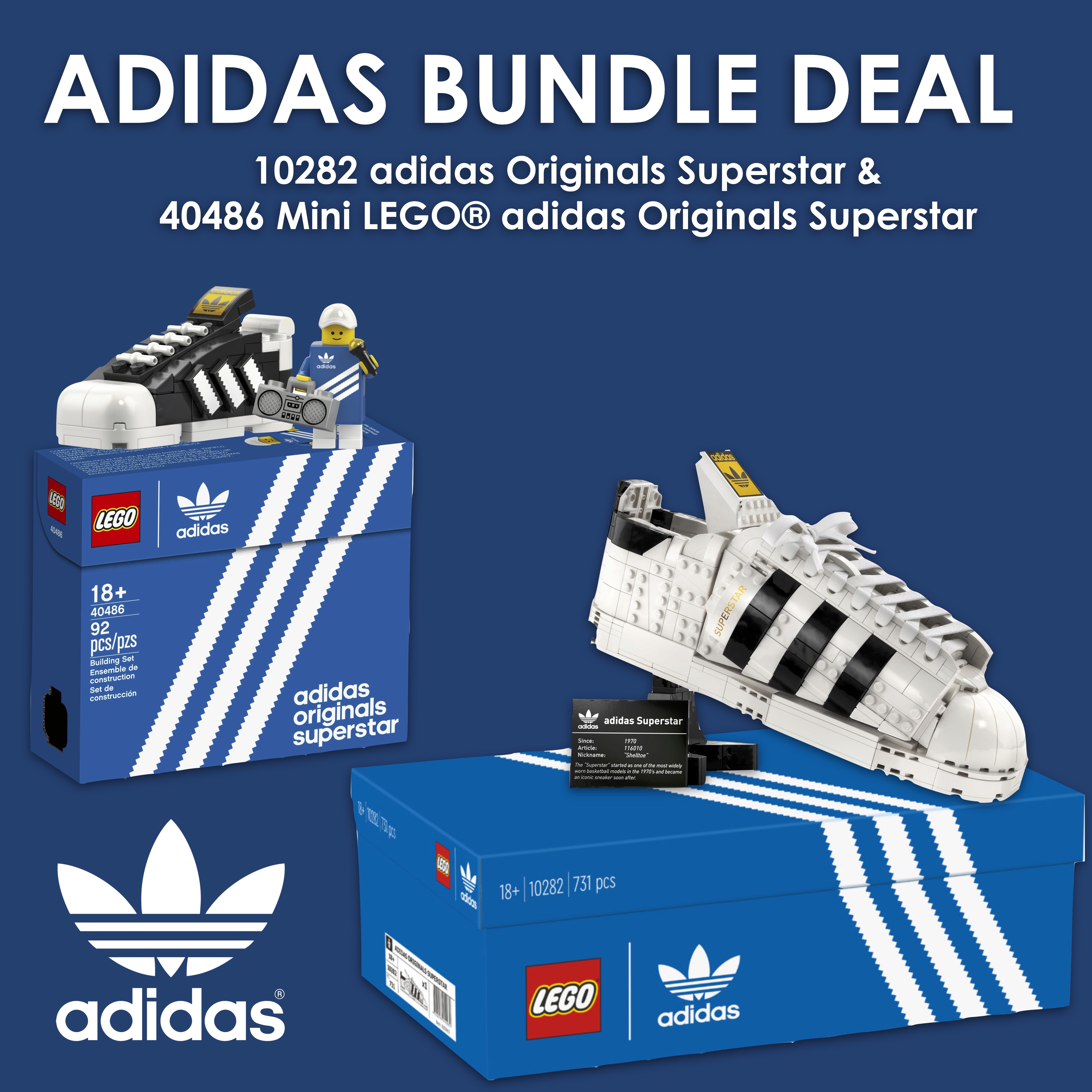 mini lego adidas