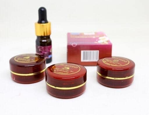 Bộ Kem Nám Sạm mờ thâm Yanhee Cherry Thái Lan (Đỏ)