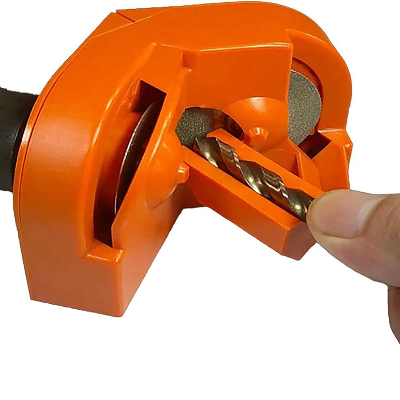 Multipurpose Drill Bit Grinding Sharpener,Electric Drill Bit Sharpener for All Bits Portable Drill Grinder Grinding Tool Durable Easy Install Easy to Use