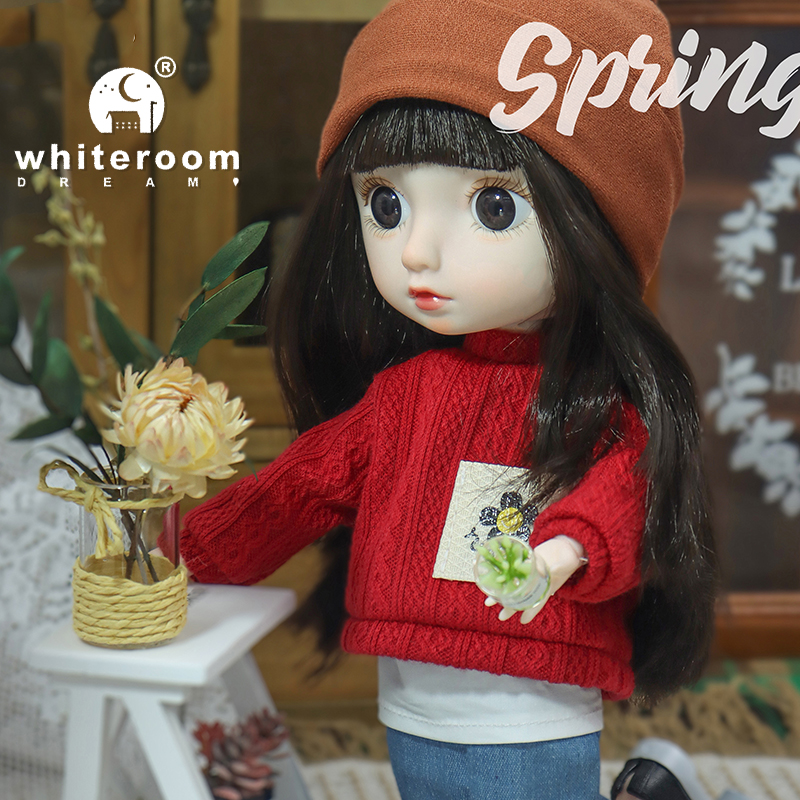 Bjd%20Dolls%2033cm%20Clothes%20Full%20Set%201/6%20Kawaii%20Baby%20Reborn%20Dolls%20Toys%20For%20Girls%2023%20Ball%20Jointed%20Barbie%20Doll%20Dress%20Up%20DIY%20Kids%20Toys%20-%20Image%203