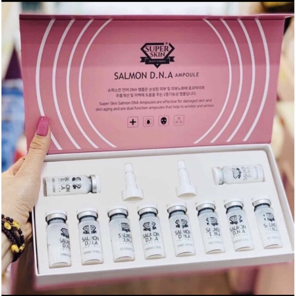 SALMON DNA CÁ HỒI serum dưỡng da ( Hộp 10 Lọ )-Thỏ Store