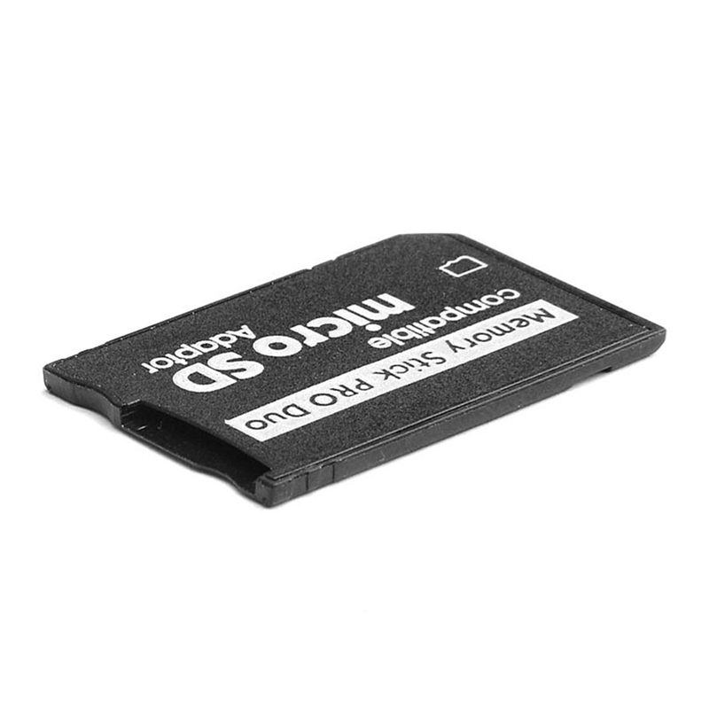 Memory Stick Pro Duo Adapter, Micro-SD/Micro-SDHC TF Card to Memory Stick MS Pro Duo Card for Sony PSP Card Adapter