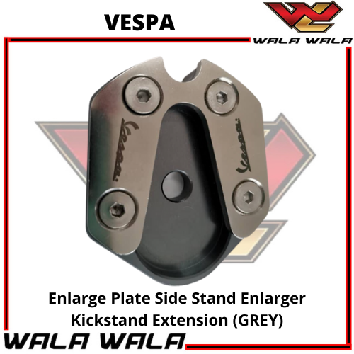 VESPA Sprint Piaggio LX 150 S150 Primavera Motorcycle CNC Enlarge Plate Side Stand Enlarger